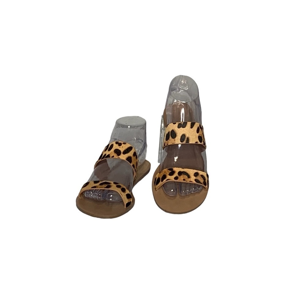 J. Crew Woman’s Leopard Print Sandals, Size 7
